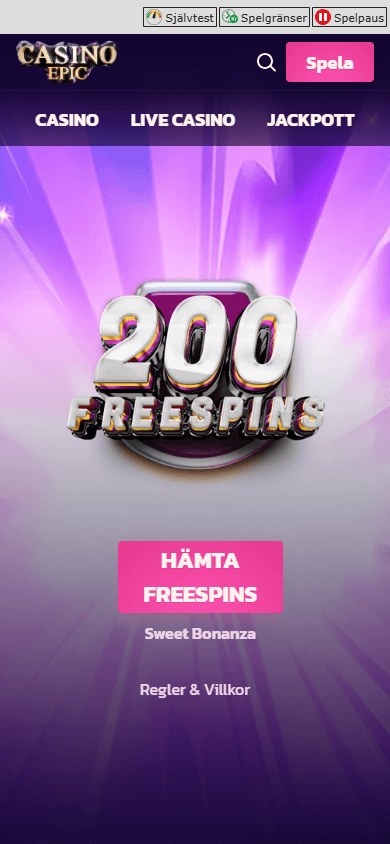 Casino_Epic_SE_homepage_mobile