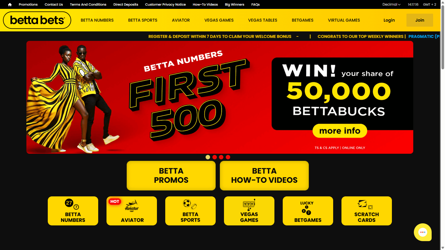 Bettabets_Casino_homepage_desktop