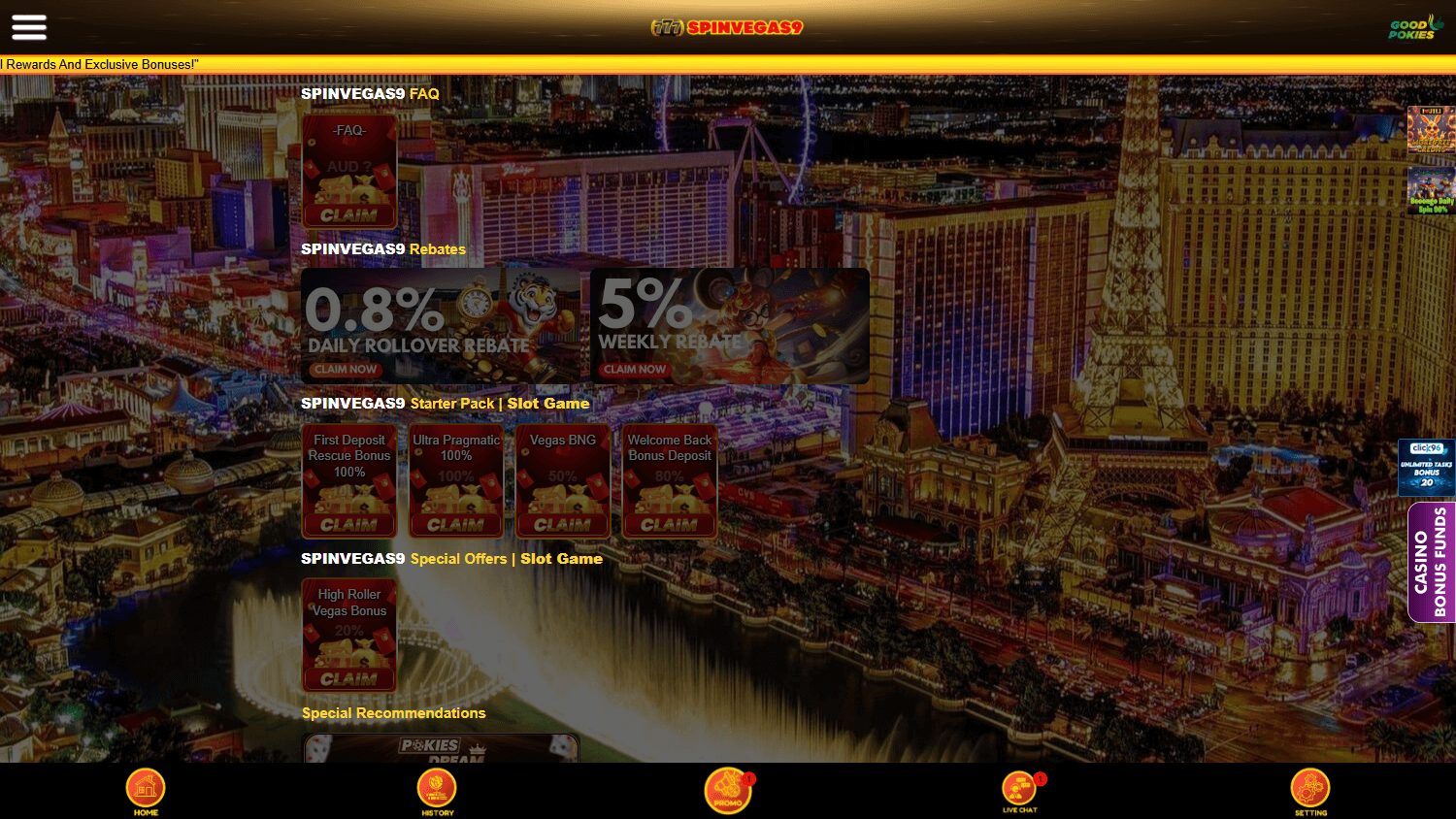 SpinVegas9_Casino_promotions_desktop
