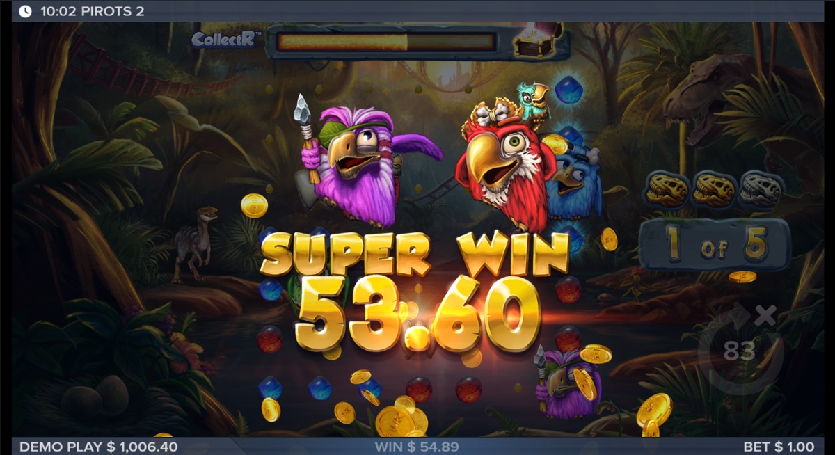 Pirots 2 slot - Big Win