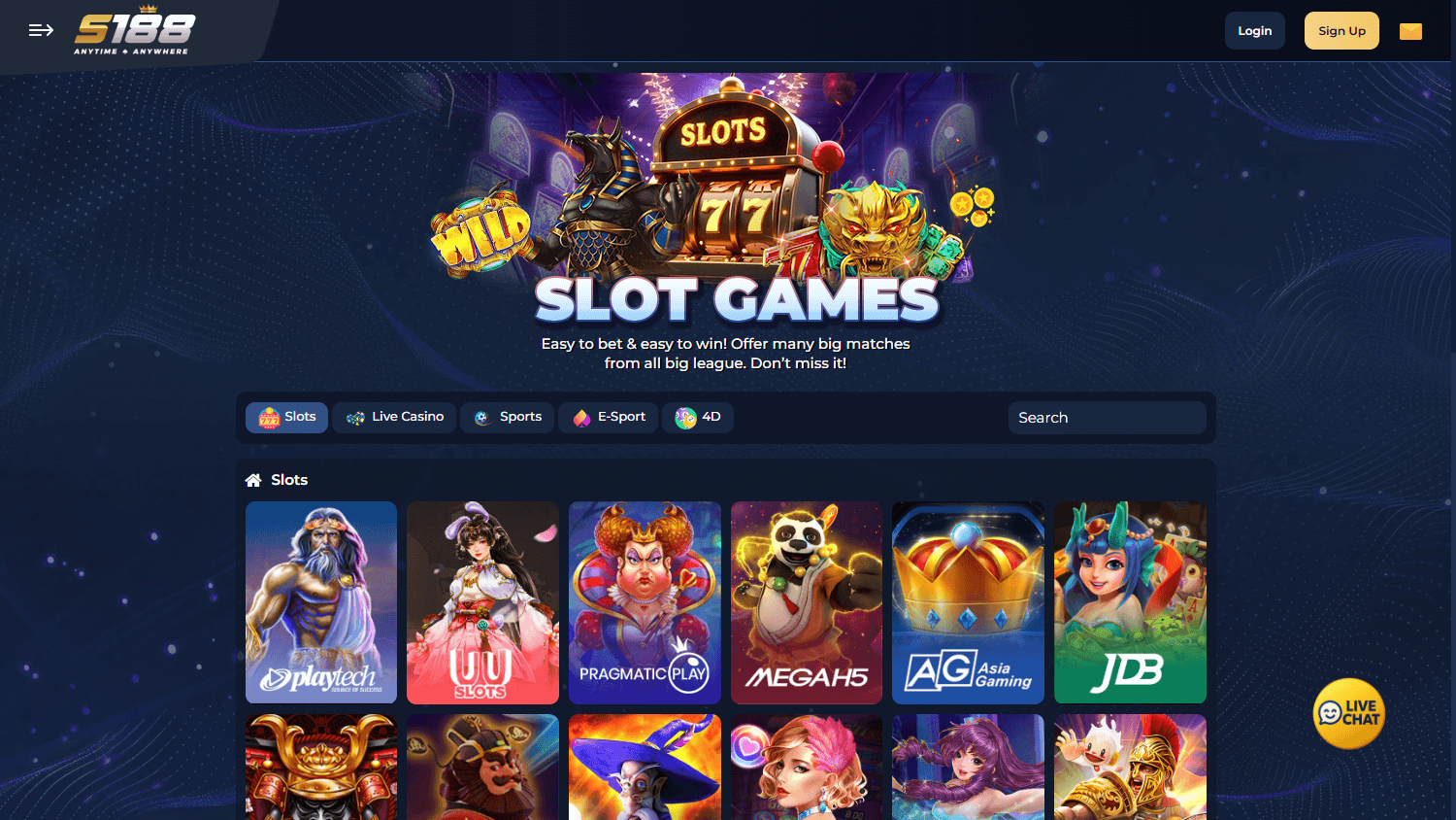 s188_Casino_game_gallery_desktop