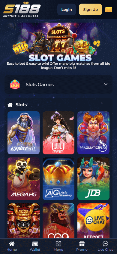 s188_Casino_game_gallery_mobile