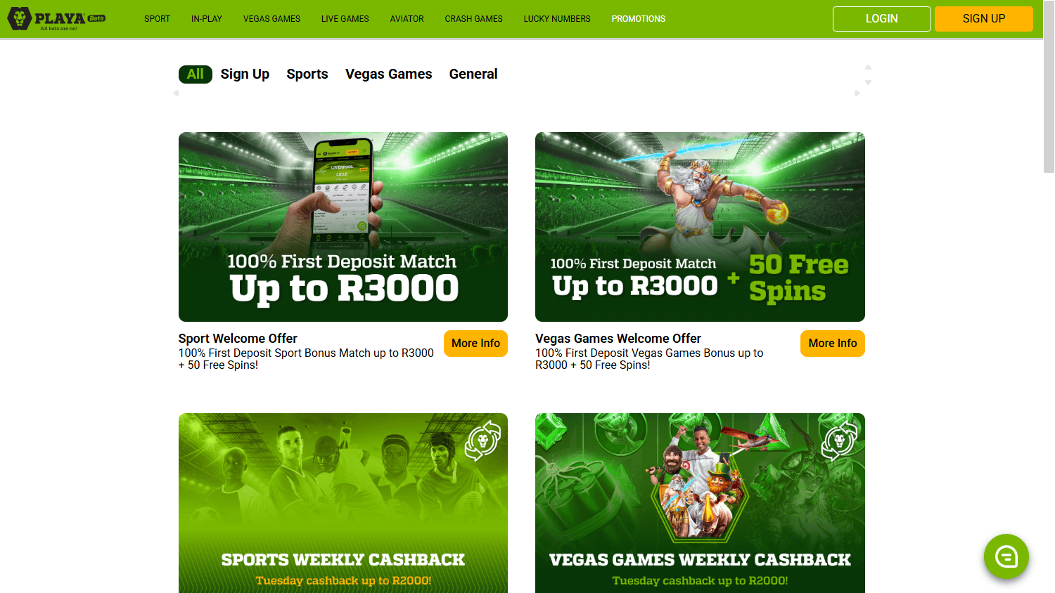 Playa_Bets_Casino_promotions_desktop