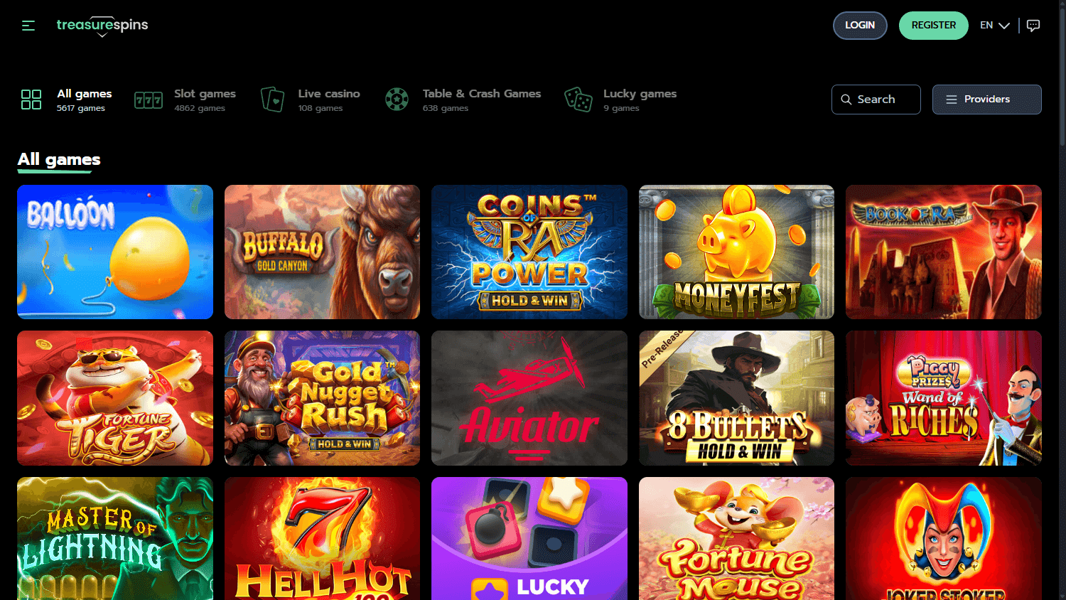 Treasure_Spins_Casino_game_gallery_desktop