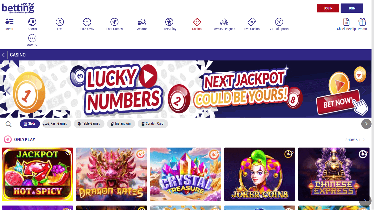 Betting.co.zw_Casino_game_gallery_desktop