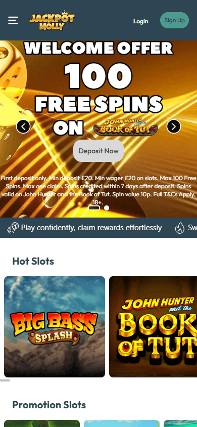 Jackpot_Molly_Casino_homepage_mobile