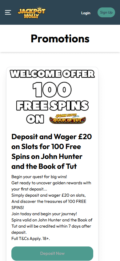 Jackpot_Molly_Casino_promotions_mobile