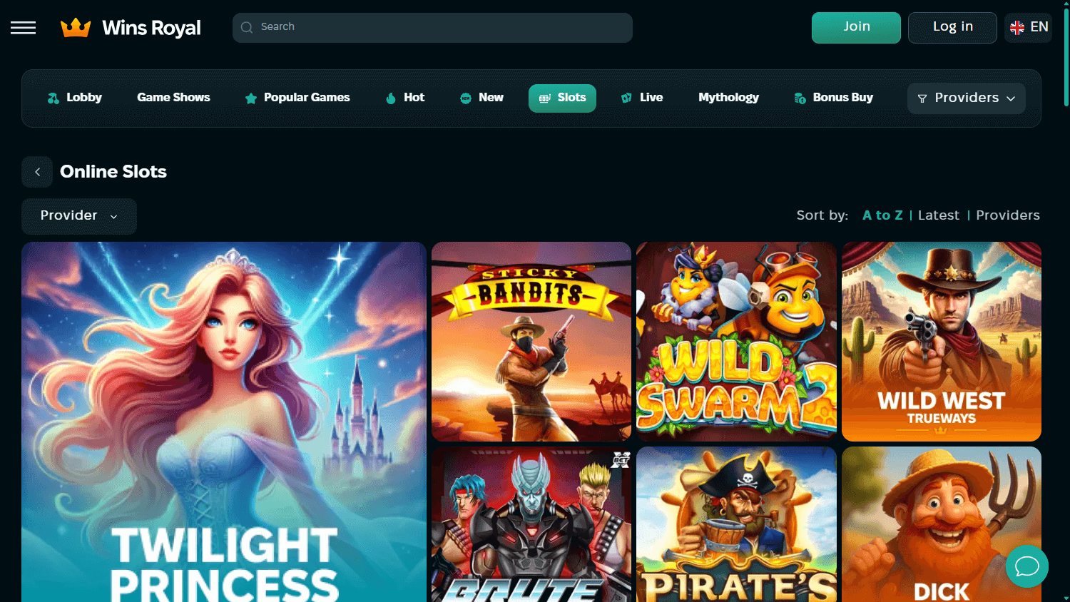 Wins_Royal_Casino_game_gallery_desktop