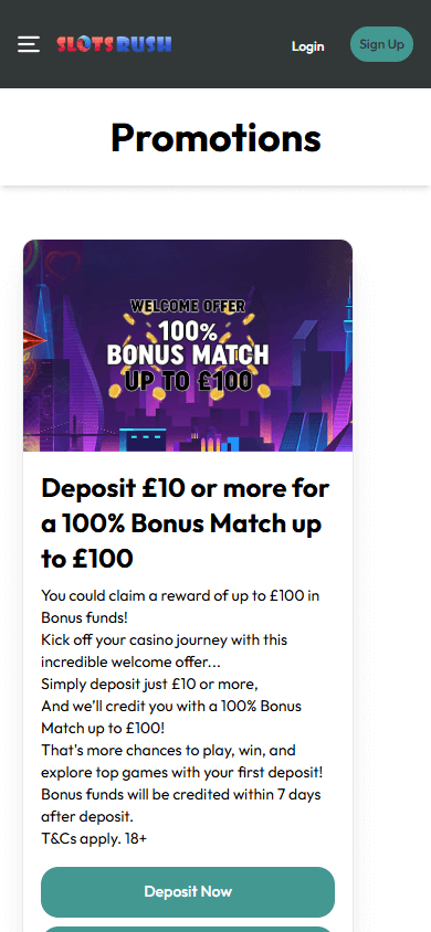 Slots_Rush_Casino_promotions_mobile