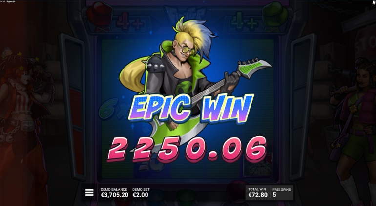Fighter Pit slot - Epic Win