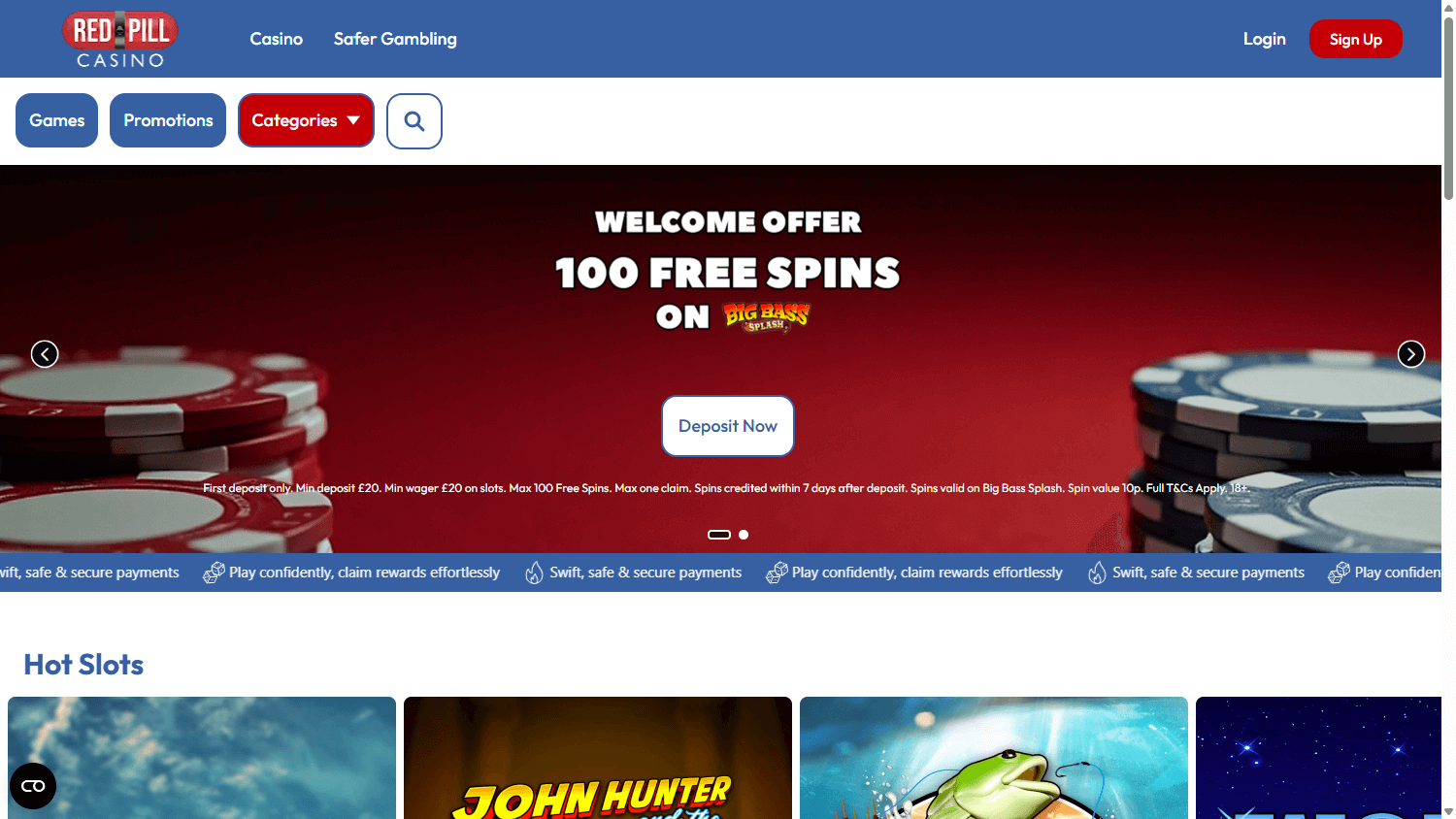 redpill_casino_homepage_desktop