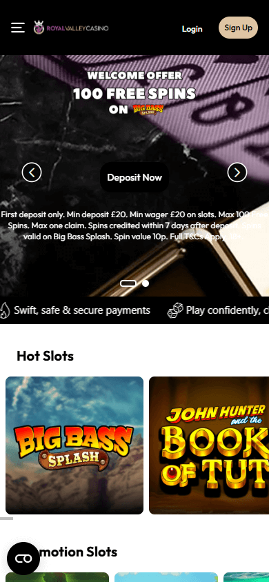 royal_valley_casino_homepage_mobile