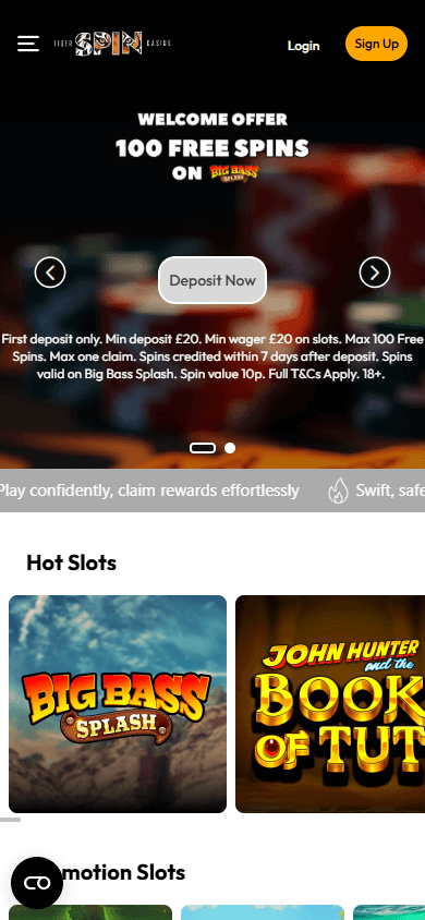 tiger_spin_casino_homepage_mobile