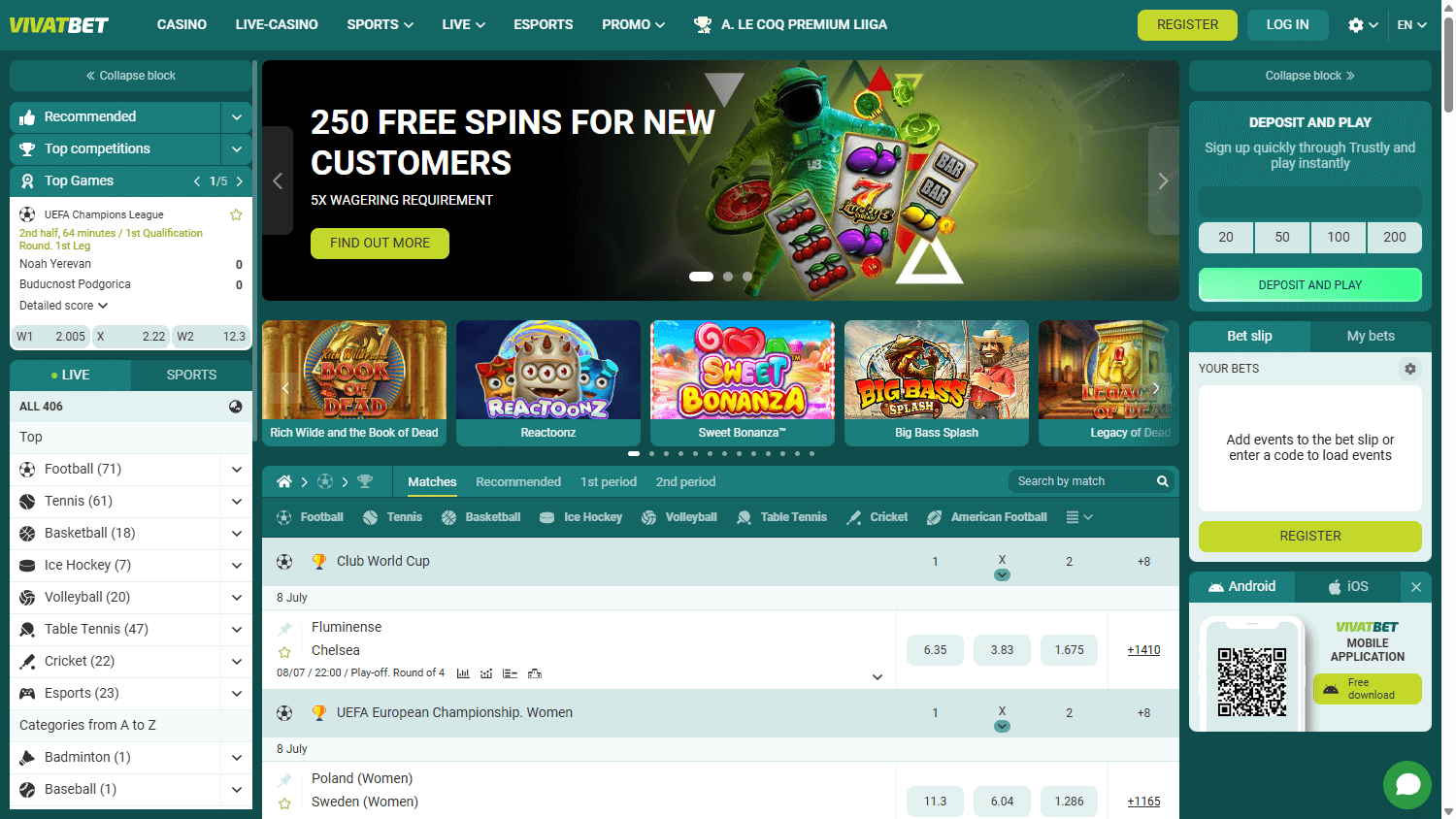 vivatbet_casino_homepage_desktop