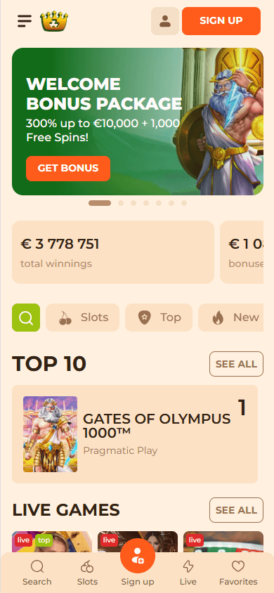 corgislot_casino_homepage_mobile