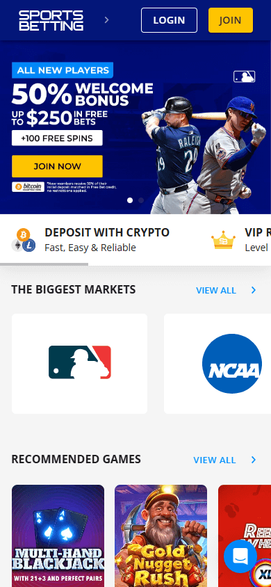 SportsBetting.ag_Casino_homepage_mobile
