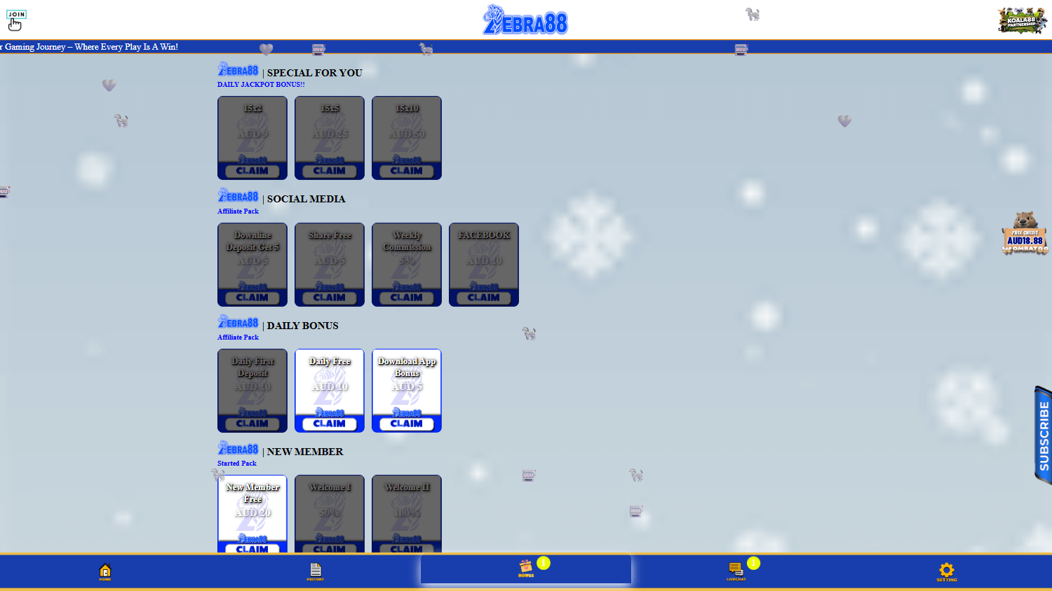 zebra88_casino_promotions_desktop