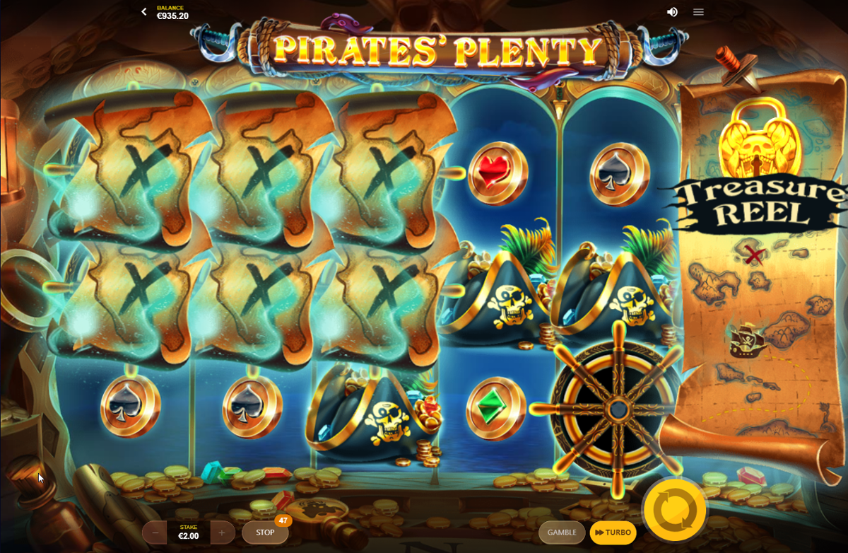 Pirate's Plenty treasure map symbols