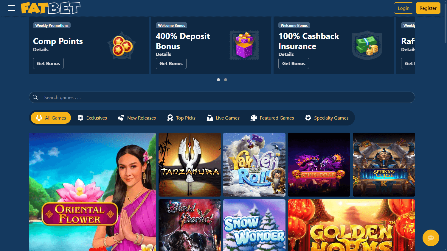 FatBet_Casino_homepage_desktop