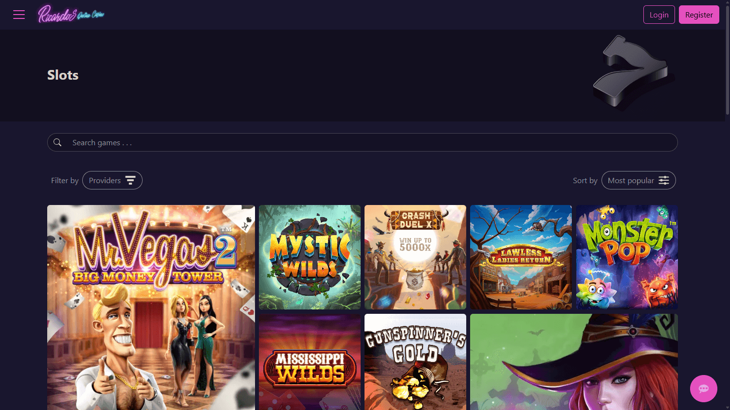 Ricardo's_Casino_game_gallery_desktop