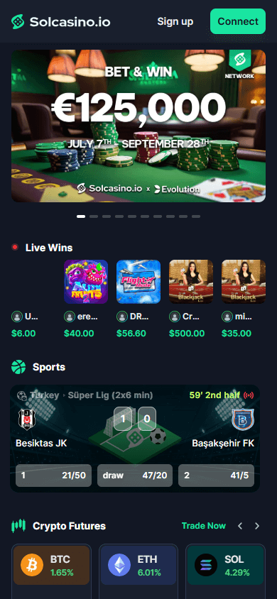 solcasino.io_homepage_mobile