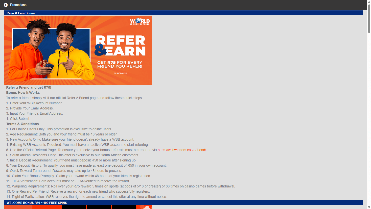 World_Sports_Betting_Casino_ZA_promotions_desktop