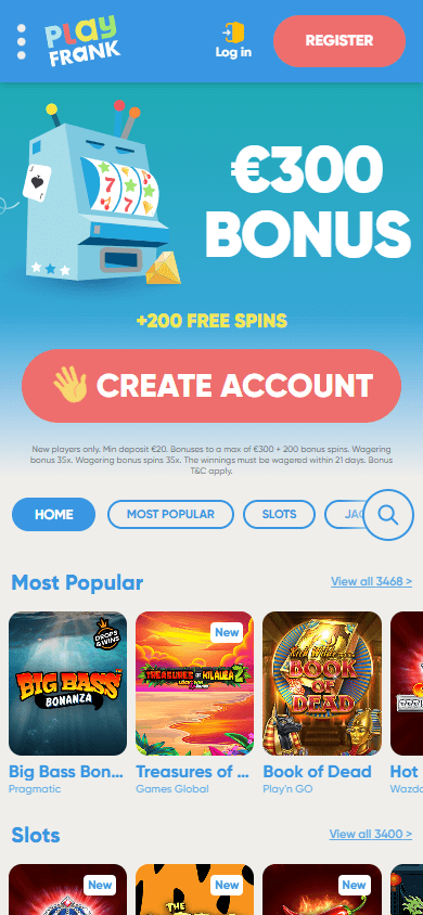 playfrank_casino_homepage_mobile