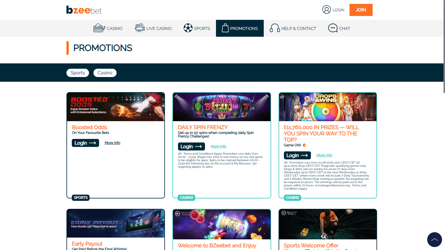 bzeebet_casino_promotions_desktop