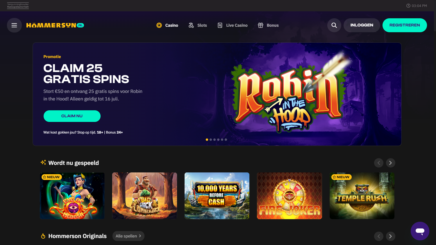 hommerson_casino_homepage_desktop