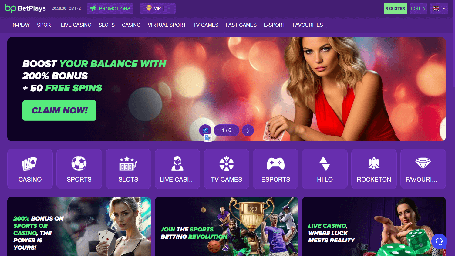 betplays_casino_homepage_desktop