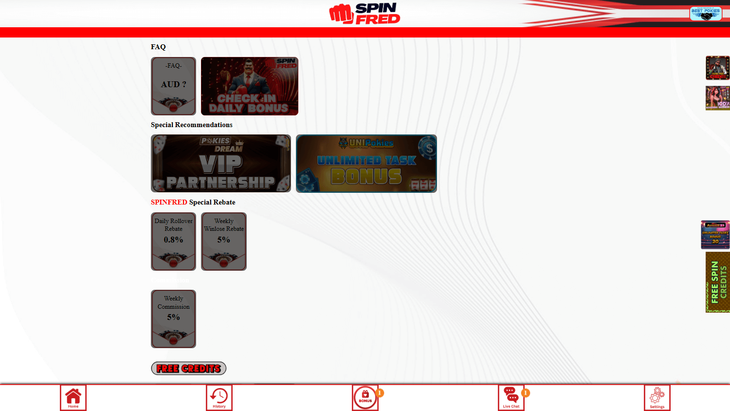 spinfred_casino_promotions_desktop