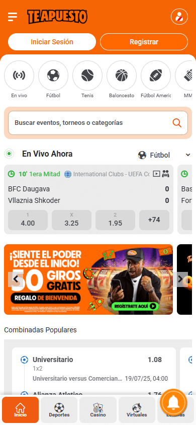 teapuesto_casino_homepage_mobile