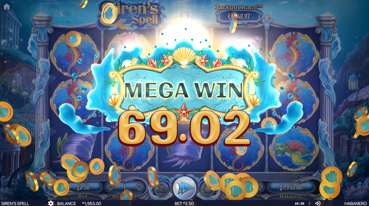 Siren's Spell - Big Win