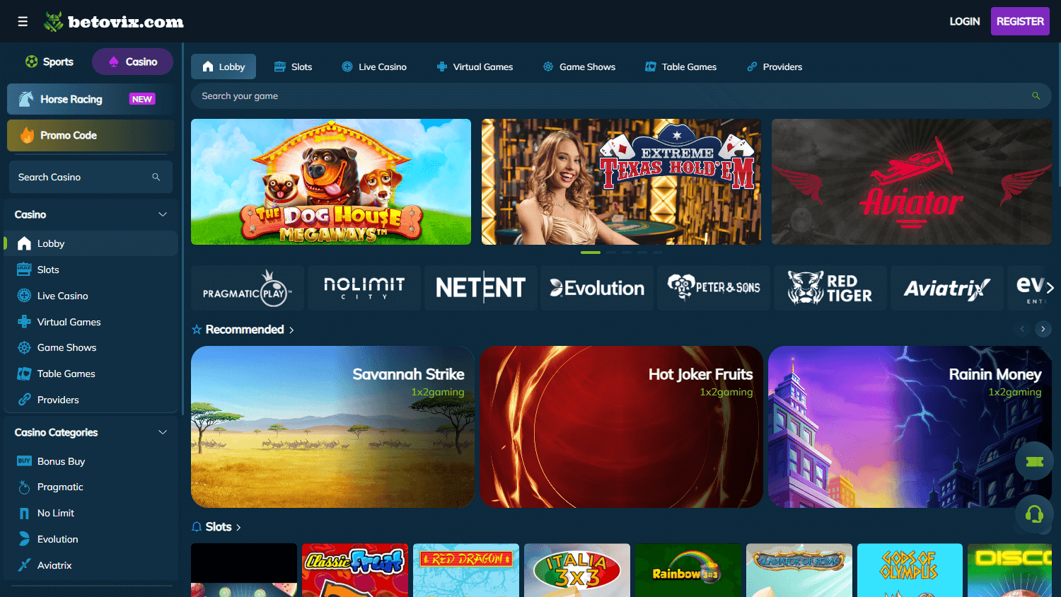 betovix_casino_game_gallery_desktop