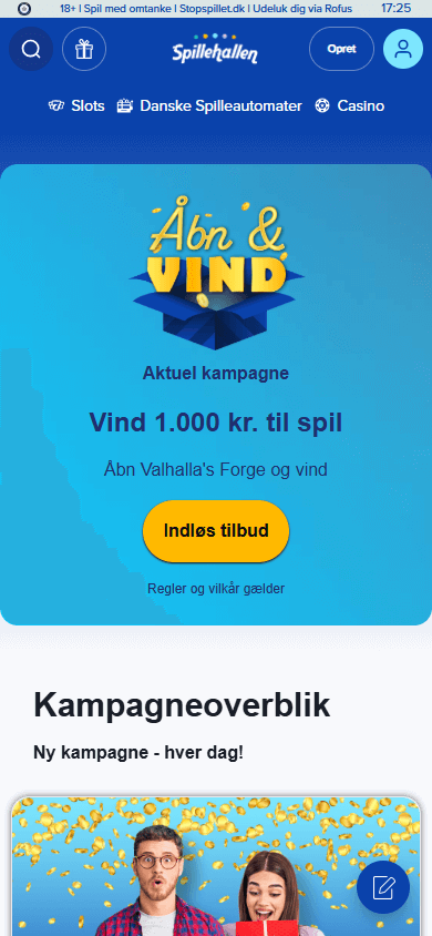 spillehallen_casino_promotions_mobile