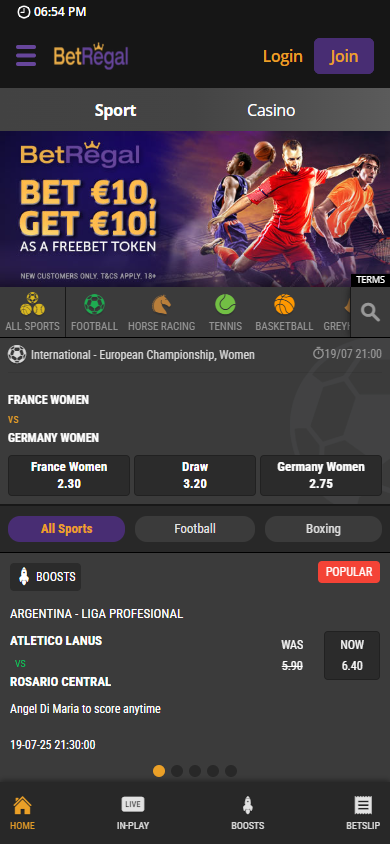 betregal_casino_homepage_mobile