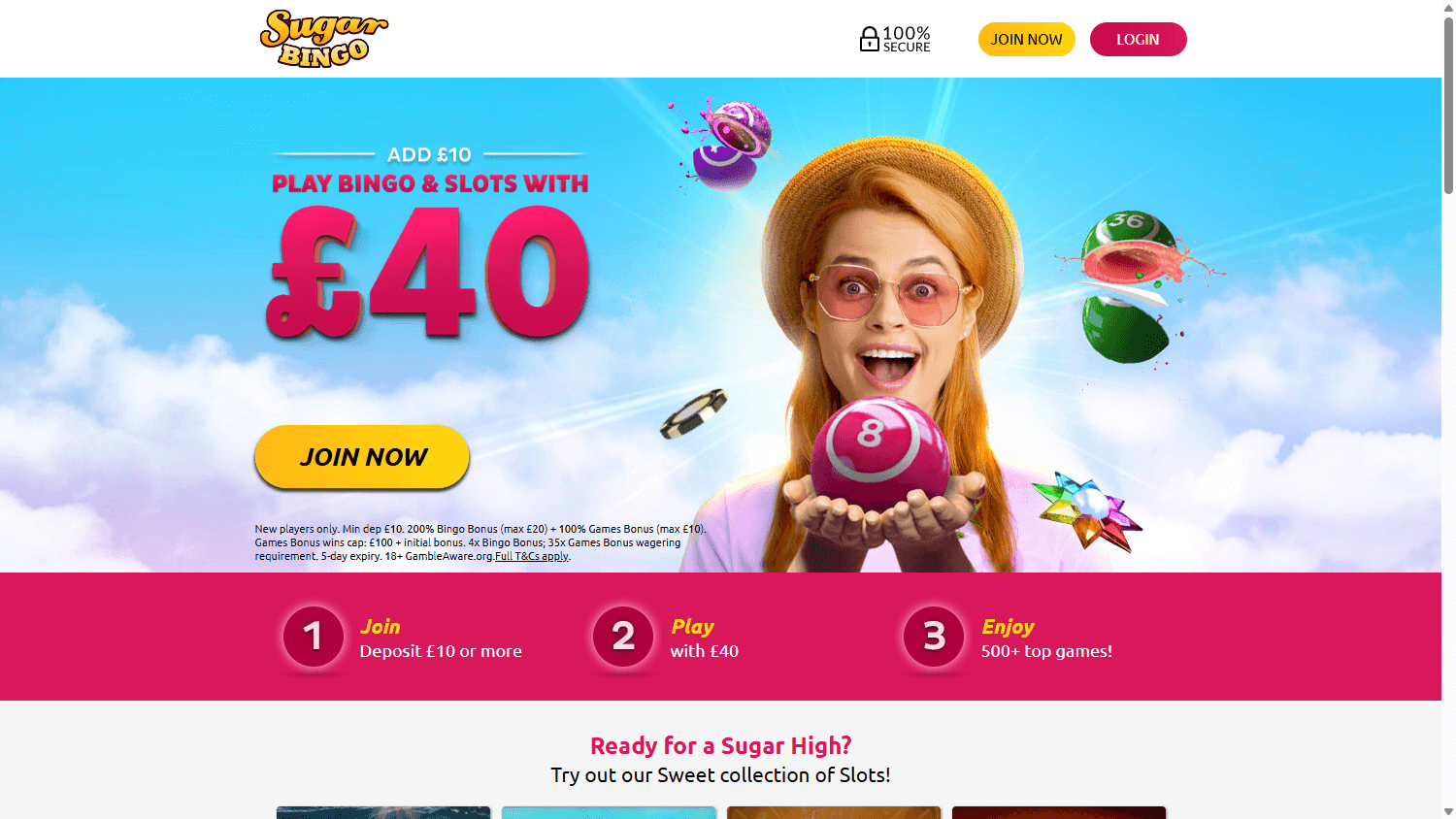 Sugar_Bingo_Casino_homepage_desktop