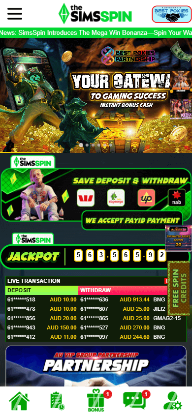 simsspin_casino_homepage_mobile