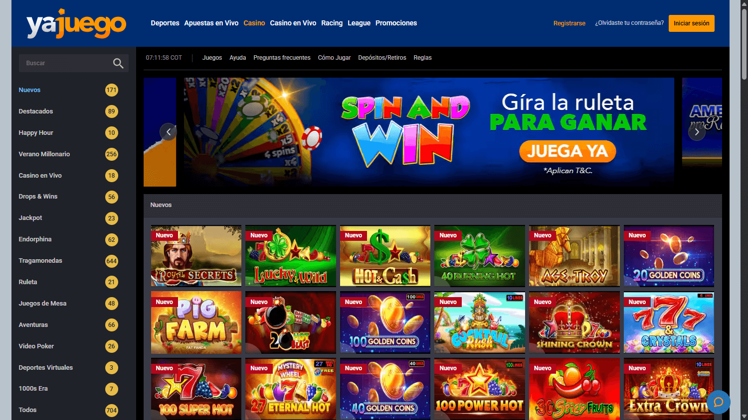 Yajuego_Casino_game_gallery_desktop