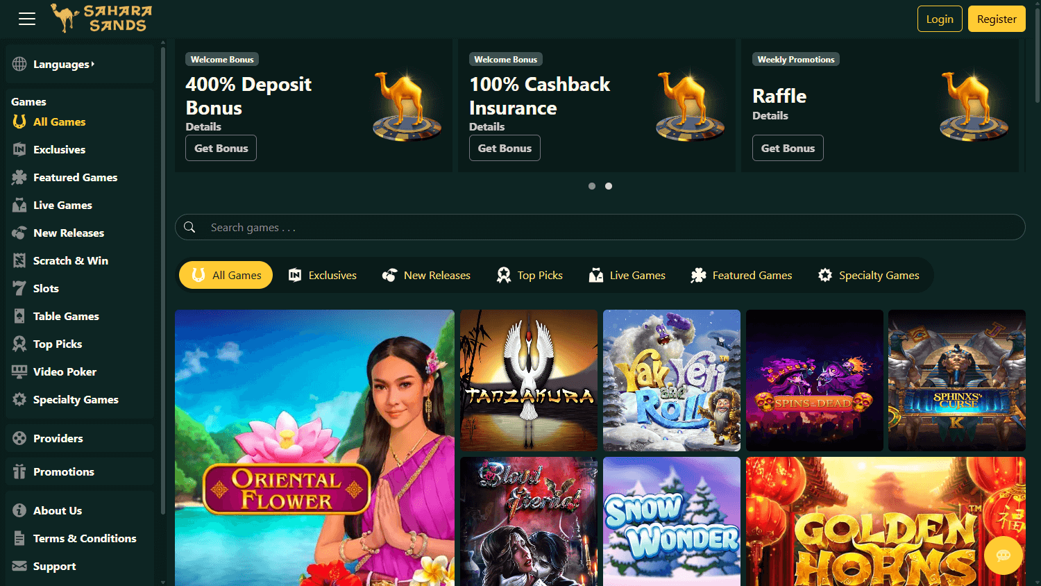 saharasands_casino_homepage_desktop