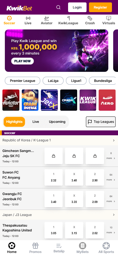 kwikbet_casino_homepage_mobile