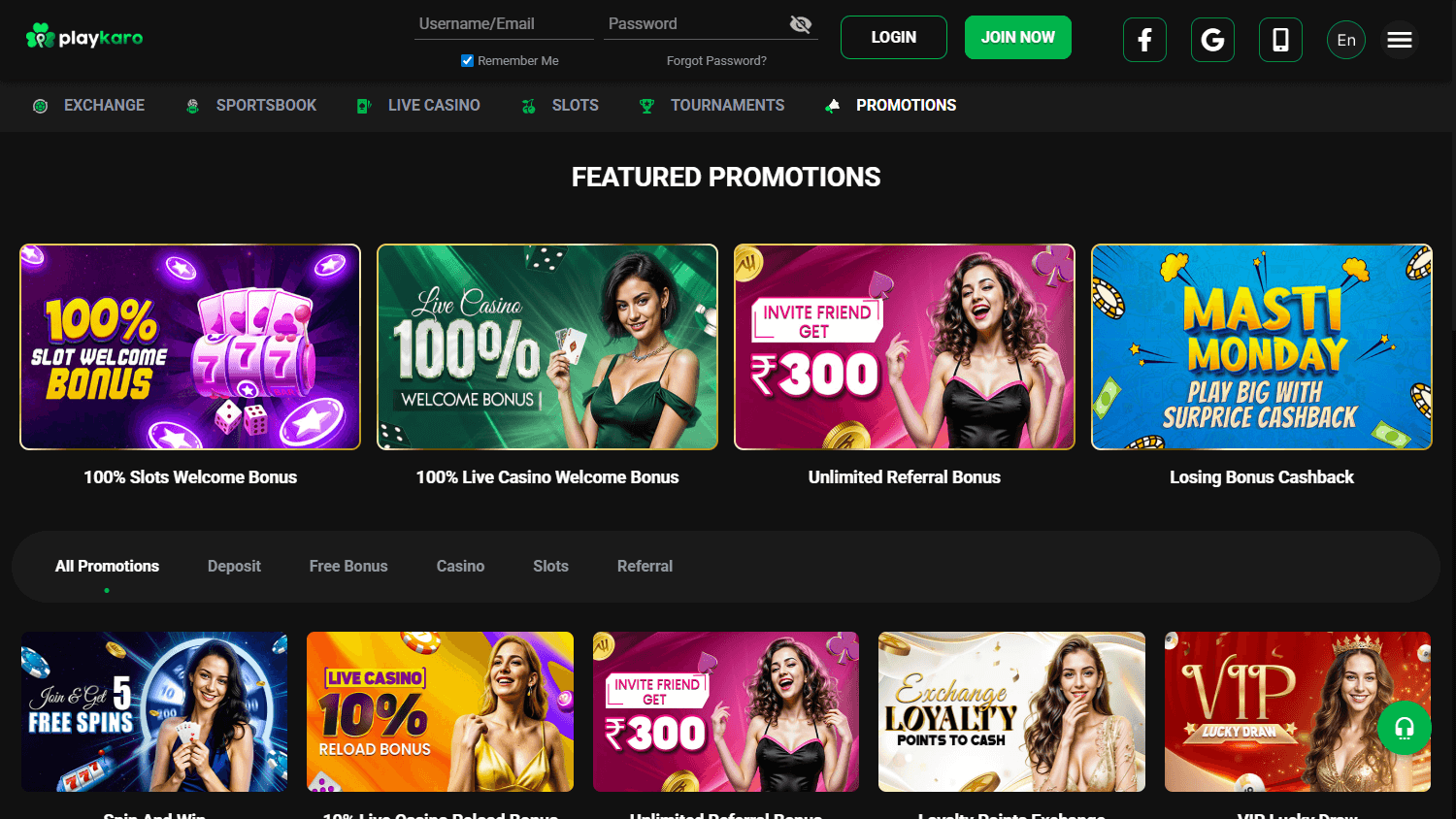 playkaro_casino_promotions_desktop