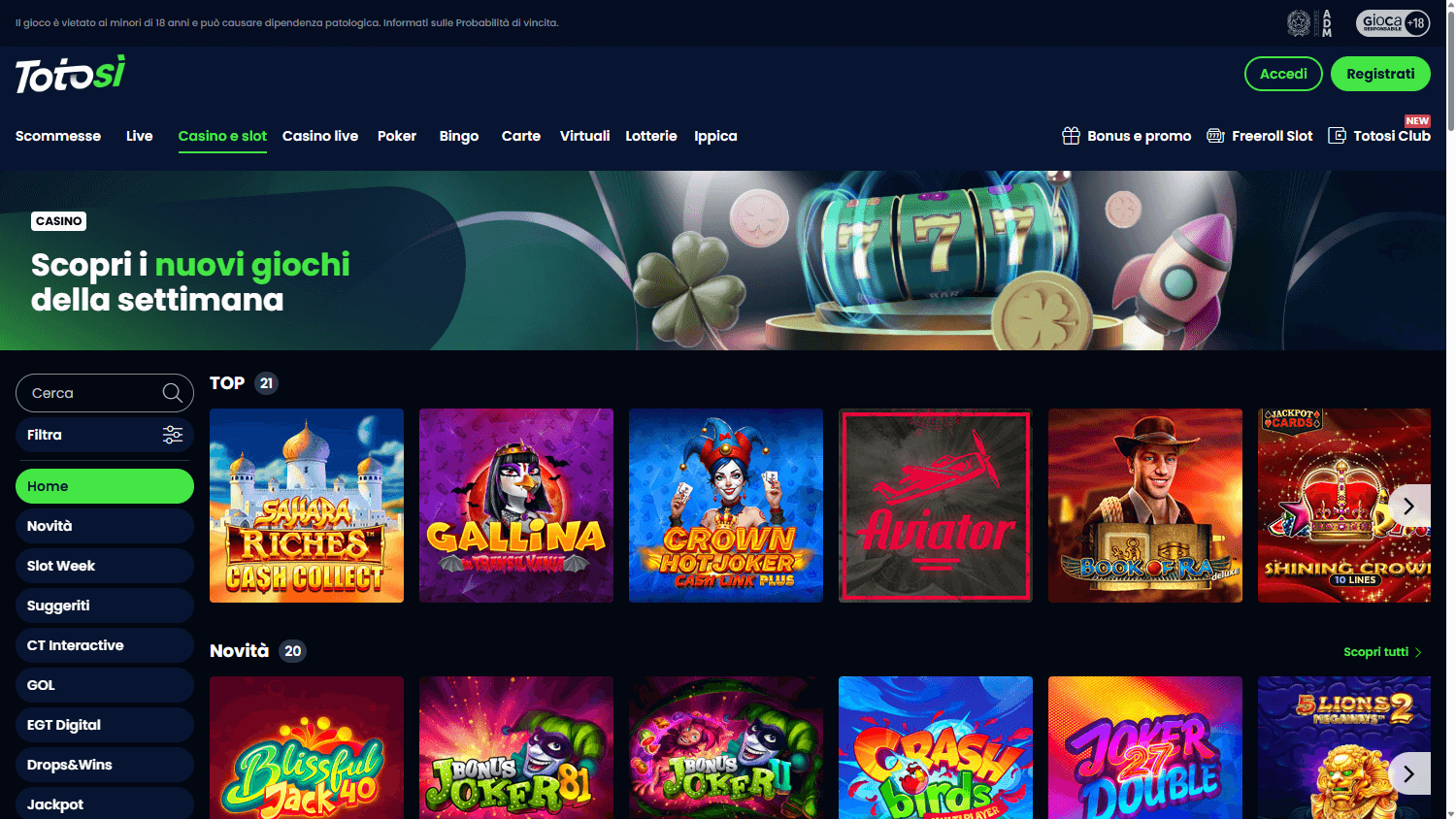Totosi_Casino_game_gallery_dekstop