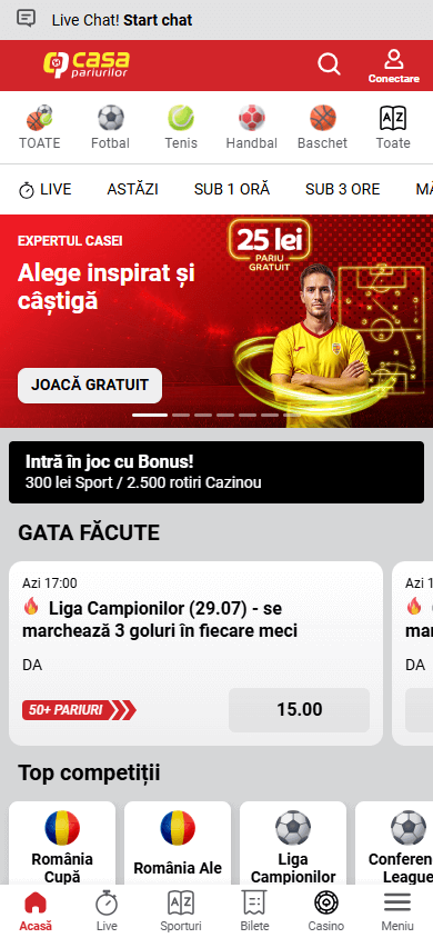 casa_pariurilor_casino_homepage_mobile