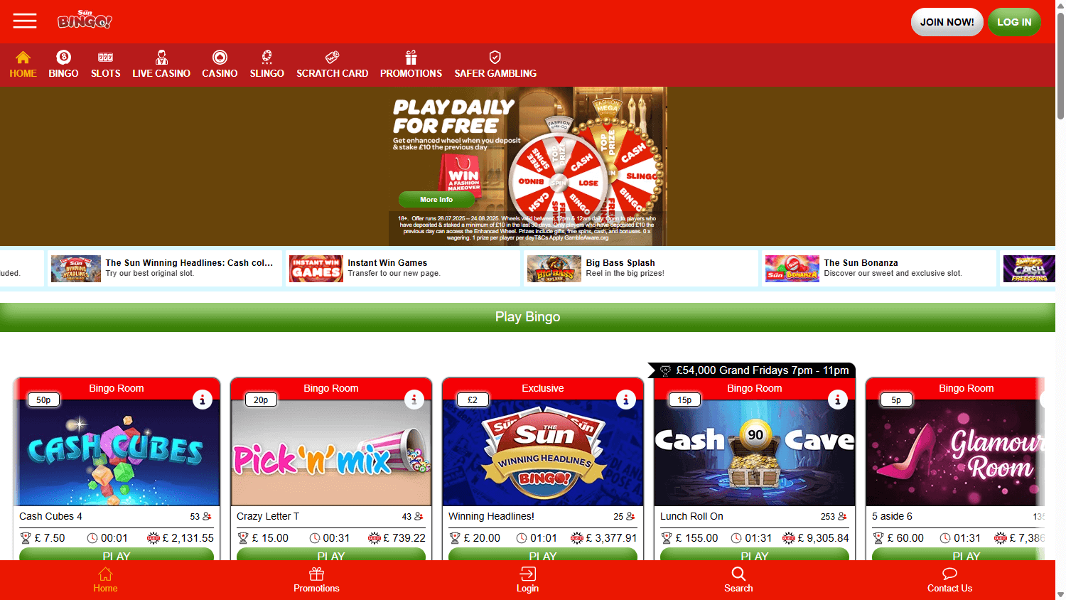 sun_bingo_casino_homepage_desktop