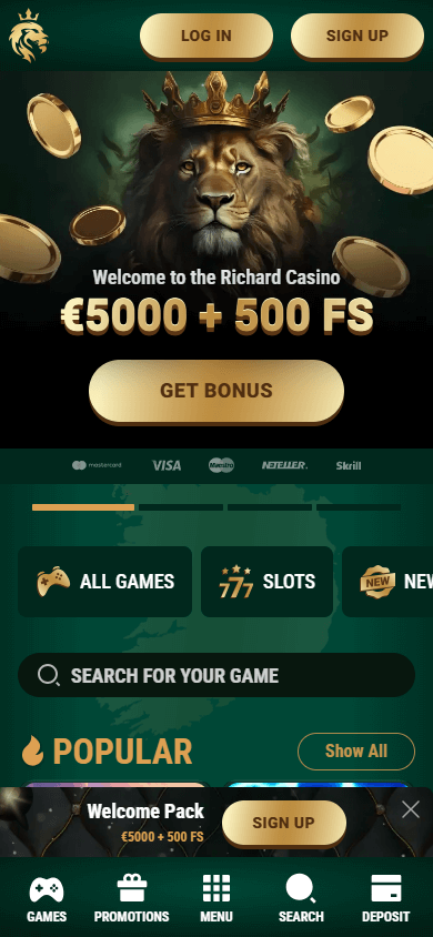 richard_casino_homepage_mobile