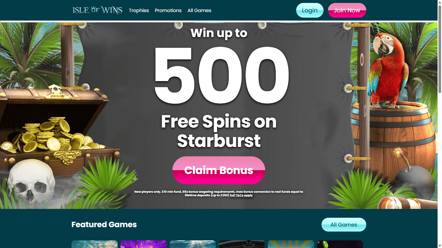 isle_of_wins_casino_homepage_desktop