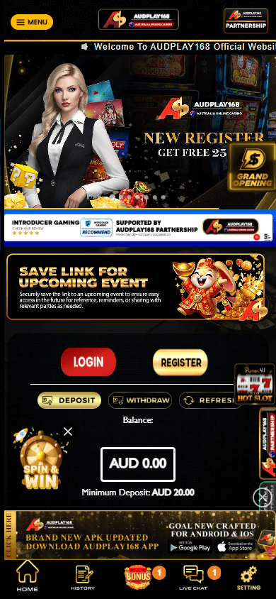 audplay168_casino_homepage_mobile