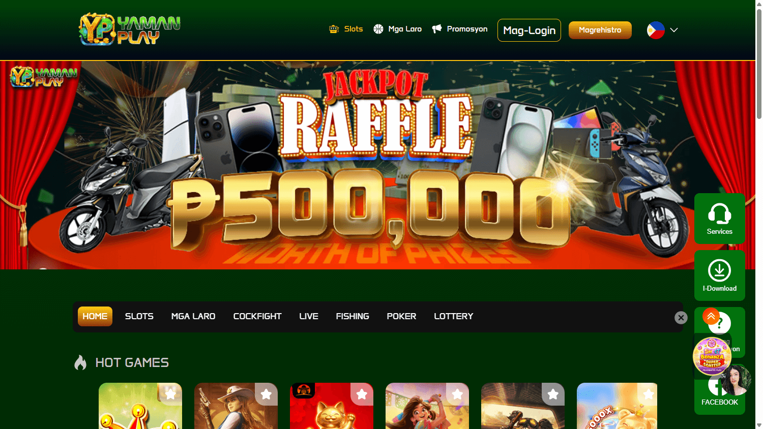 yaman_play_casino_homepage_desktop