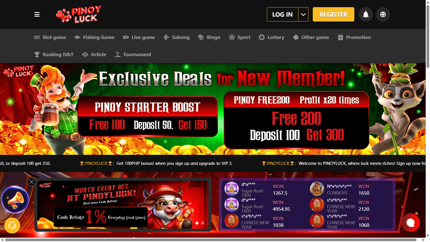 pinoy_luck_casino_homepage_desktop
